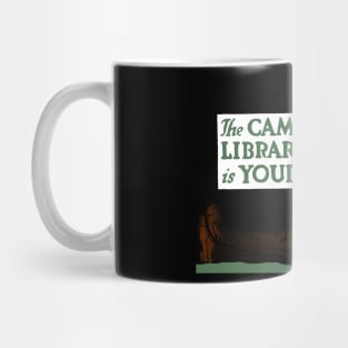 World War I Camp Library 1917 Military Mug